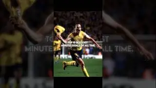 Top 10 Best Last Minutes Goals Of all time 💀⚽ || #shorts #football #edit #viral #awezchaitrend