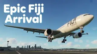 EPIC Fiji Airlines A330-900 at Seattle! Pacific Beauty Conquers America's Aviation Hub