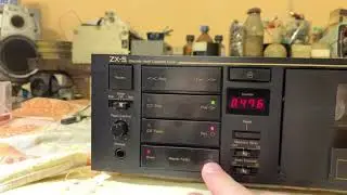 Nakamichi ZX-5. Записывает кассету после ремонта