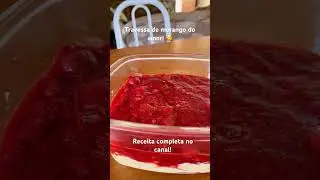Sobremesa deliciosa e f&aacute;cil! #morangodoamor #morango #receita #sobremesa