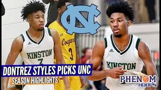 HIGHLIGHTS: Top 60 Dontrez Styles COMMITS to the UNC Tar Heels! Junior Season Highlights