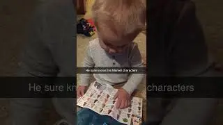 Just a 2 year old Marvel fanatic