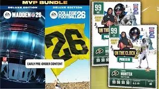 I Got 99 Travis Hunter! CFB 26 & Madden 26 MVP Bundle Pre Order Full Details!