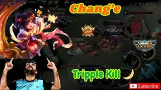 🌙 Chang&rsquo;e MVP Legendary Triple Kill🔥| MLBB | 1440p60fps | Mobile Legends Bang Bang #hardstonegaming