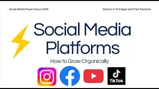 Updates to Instagram, Facebook, Tiktok, YouTube| Social Media Power Hour Session 1 2025