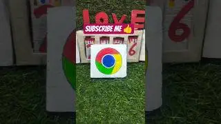 wooden peace par chrome logo drawing #logo #wooden #drawing #peace #diy #art #ytshorts