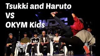 Final. Bboy Tsukki and Haruto vs. OKYM Kids. WDC Under 15 Tournament.