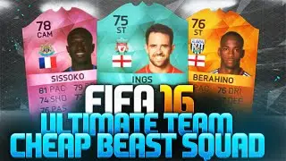 FIFA 16 Ultimate Team - CHEAP BEAST STARTER SQUADS - AWESOME HYBRID!! TIPS & TRICKS FUT 16