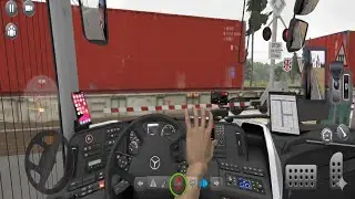 Epic Train Crossing Stop 🚦 | Realistic Truck Driver Simulator Gameplay | Android Game