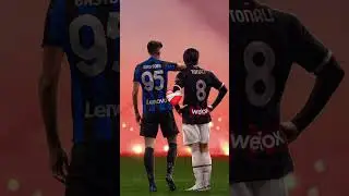Materazzi & Rui Costa Vs Bastoni & Tonali &lsquo;the Milano&rsquo; #football #shorts #trickyatmto50k
