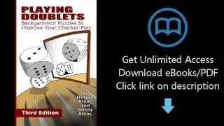 Playing Doublets: Backgammon Puzzles to Improve Your Checker Play