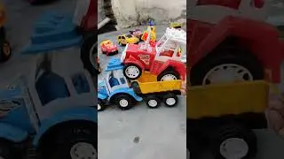 truck trolley carry the tractor video enjoy the kids #reels #cartoon #toys #trending #shorts