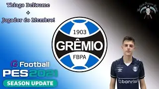 ⚽Como criar o THIAGO BELTRAME no PES 2021 (Gr&ecirc;mio Sub-20)