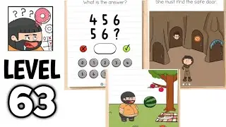Brain Test 5 Level 63 &ndash; All Parts Walkthrough