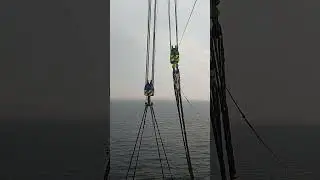 Offshore jacket lifting #shorts