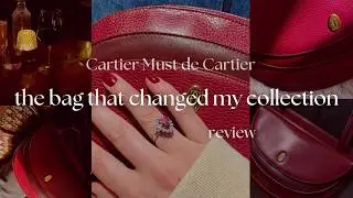 Обзор винтажной сумки Cartier &mdash; почему я ношу ее чаще, чем 35 других дизайнерских сумок!