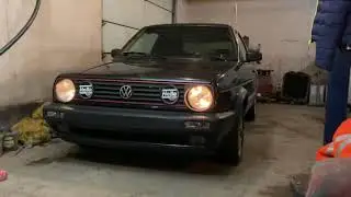Golf mk2 after mods