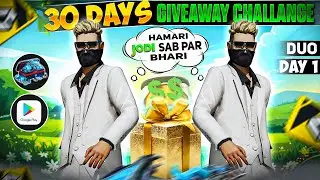 Days 3 Giveaway  in Duo Match #freefire #customroomlive #giveawaylive