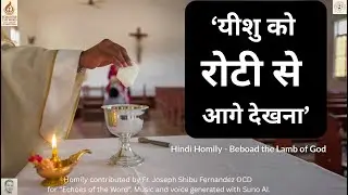 HINDI SUNDAY GOSPEL REFLECTION CATHOLIC MASS/SECOND SUNDAY OF ORDINARY TIME YEAR A 8TH JANUARY 2026