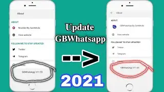 How to update GB Whatsapp || GB whatsapp update 2021. || 😎😍🖥