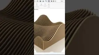 Parametric Wall in Solidworks. Watch the full tutorial on my YouTube channel. #solidworks #design