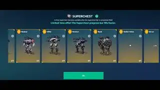 War robots: superchest showdown! Getting fans favorite 