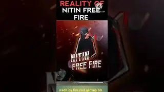 nitin FF roast 😂 || free fire youtuber,s roast 🤬 #short #free fire