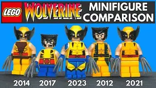 СРАВНЕНИЕ: ВСЕ КОГДА-ЛИБО СОЗДАННЫЕ минифигурки LEGO Wolverine!