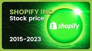 SHOPIFY INC. (SHOP) Stock Price Evolution (USD) 2015-2023 #finance #stocks #shopify