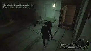 Splinter Cell: Double Agent PS2 Version Cargo Ship Bonus Map 1