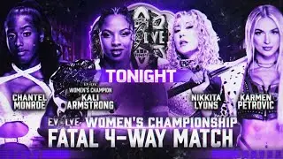 LIVE Watch Party ▶ WWE Evolve (Aug 27, 2025) | Fatal 4-Way Women&rsquo;s Championship Match!