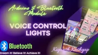 Arduino and Bluetooth module HC-05. Home Automation| Voice control lights| Phone control lights|