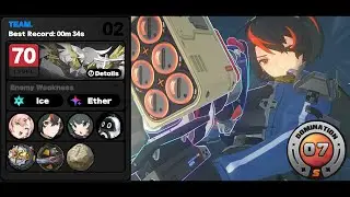 34s Zhu Yuan 00/Qingyi 10/Nicole 65 - Shiyu Critical 7 Side 2 - Zenless Zone Zero 2.1