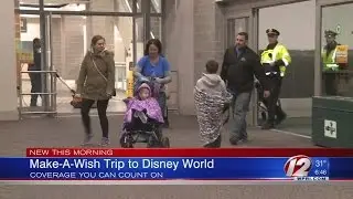 Cumberlan Girl's Make-A-Wish trip to Disney World