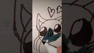 I hope you like it #artist #art #artwork #artshorts #drawing #arttiktoks #hazbinhotel #cat