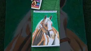 New horse art 🎨 #shortvideo #shortsvideo #short