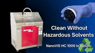Cleaning Pad Printing Ink Cups and Plates Using the Nanovis HC 1000 in Realtime!