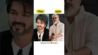 Thalapathy Vijay 🆚 Ajith Kumar Life JourneyTransformation #thalapathy👑#ajith🥵#leo😈#pooja#viralshort🔥