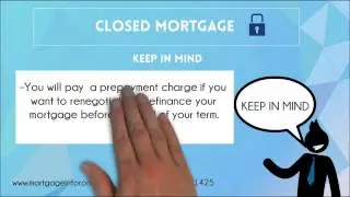 Closed and Open Mortgage