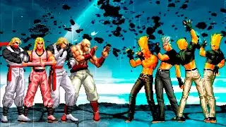 [KOF Mugen] Andy Bogard Team vs Benimaru Nikaido Team