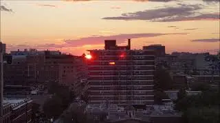 Montreal Sunset July 23rd, 2021 - With Music