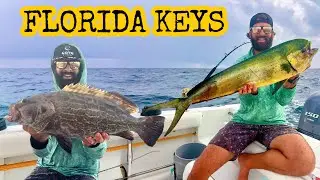 BocaBros против Goliath &mdash; борьба с БОЛЬШОЙ РЫБОЙ на рифовом выступе {Поймай и приготовь}