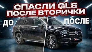 Mercedes-Benz GLS V167: полировка + оклейка зоны риска PPF + решетка Panamericana