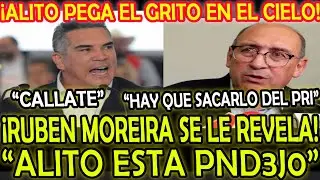 &iexcl;ALITO PEGA EL GRITO AL CIELO! &iexcl;RUBEN MOREIRA SE LE VOLTEA! 