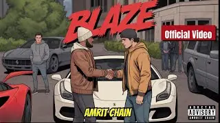 Blaze ( Official Video ) Amrit Chain | Latest new punjabi songs 2025