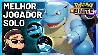 BLASTOISE PROFISSIONAL! Gameplay Explicativa do Melhor Jogador BR! Pokemon Unite