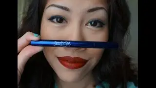 Jesse's Girl Blue Liquid Liner and quick tutorial