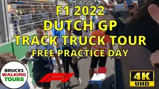 Yuki Tsunoda's Unseen Track Tour Before 2022 Dutch GP Free Practice Day!