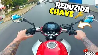 COMO DAR REDUZIDA CHAVE BOPUM 😍 TITAN 160