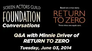 Conversations with Minnie Driver of RETURN TO ZERO